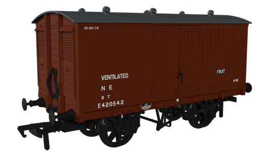 Rapido Trains UK 930013 - GNR 8 Ton Van – BR No.E420542
