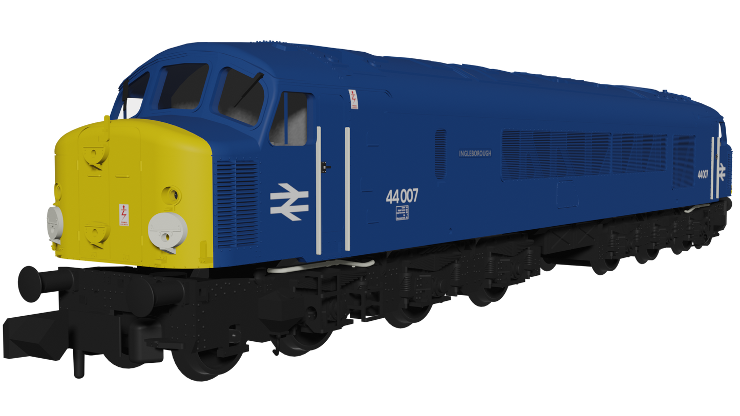 Rapido Trains UK 948007 - Class 44 BR Blie 44007 'Ingleborough' (DC/Silent)