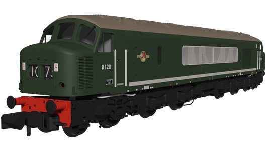 Rapido Trains UK 948601 - Class 45 D120 Plain BR Green (DCC SOUND FITTED)