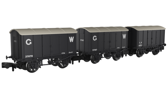 Rapido Trains UK 961002 - Iron Mink - GWR (Inter-War) Triple Pack