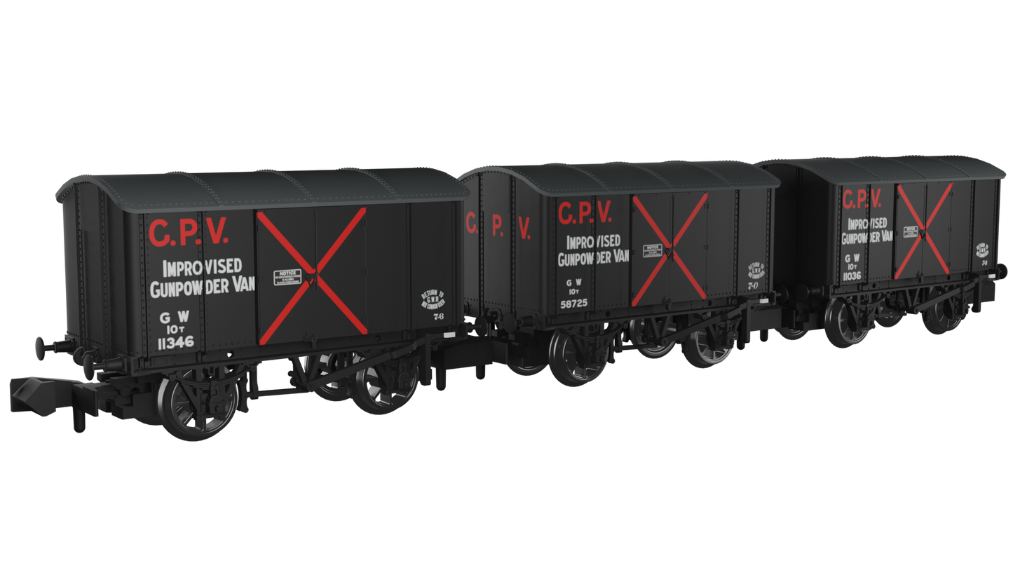 Rapido Trains UK 961003 - Iron Mink - GW at War Pack A Triple Pack