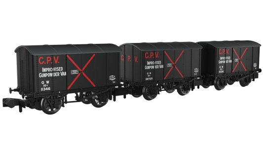 Rapido Trains UK 961003 - Iron Mink - GW at War Pack A Triple Pack