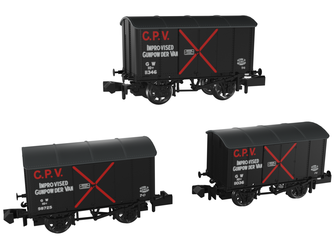 Rapido Trains UK 961003 - Iron Mink - GW at War Pack A Triple Pack