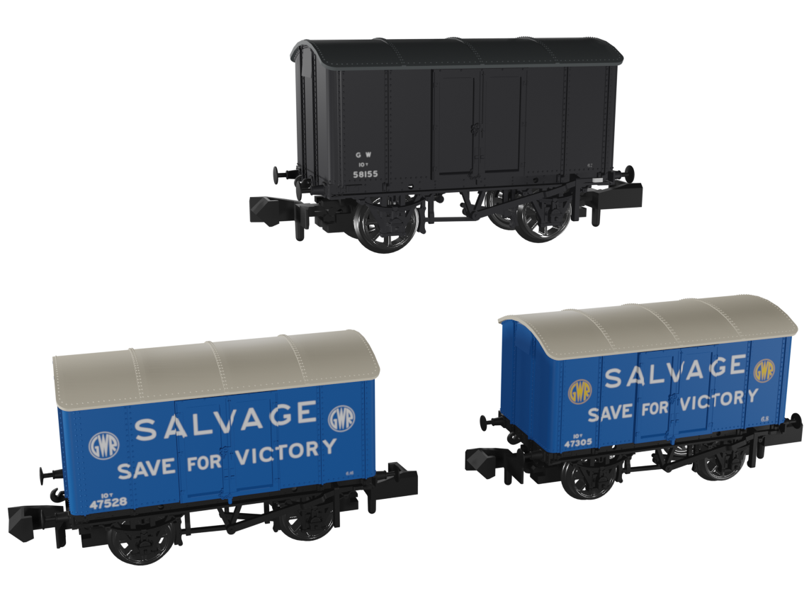 Rapido Trains UK 961004 - Iron Mink - GW at War Pack B Triple Pack