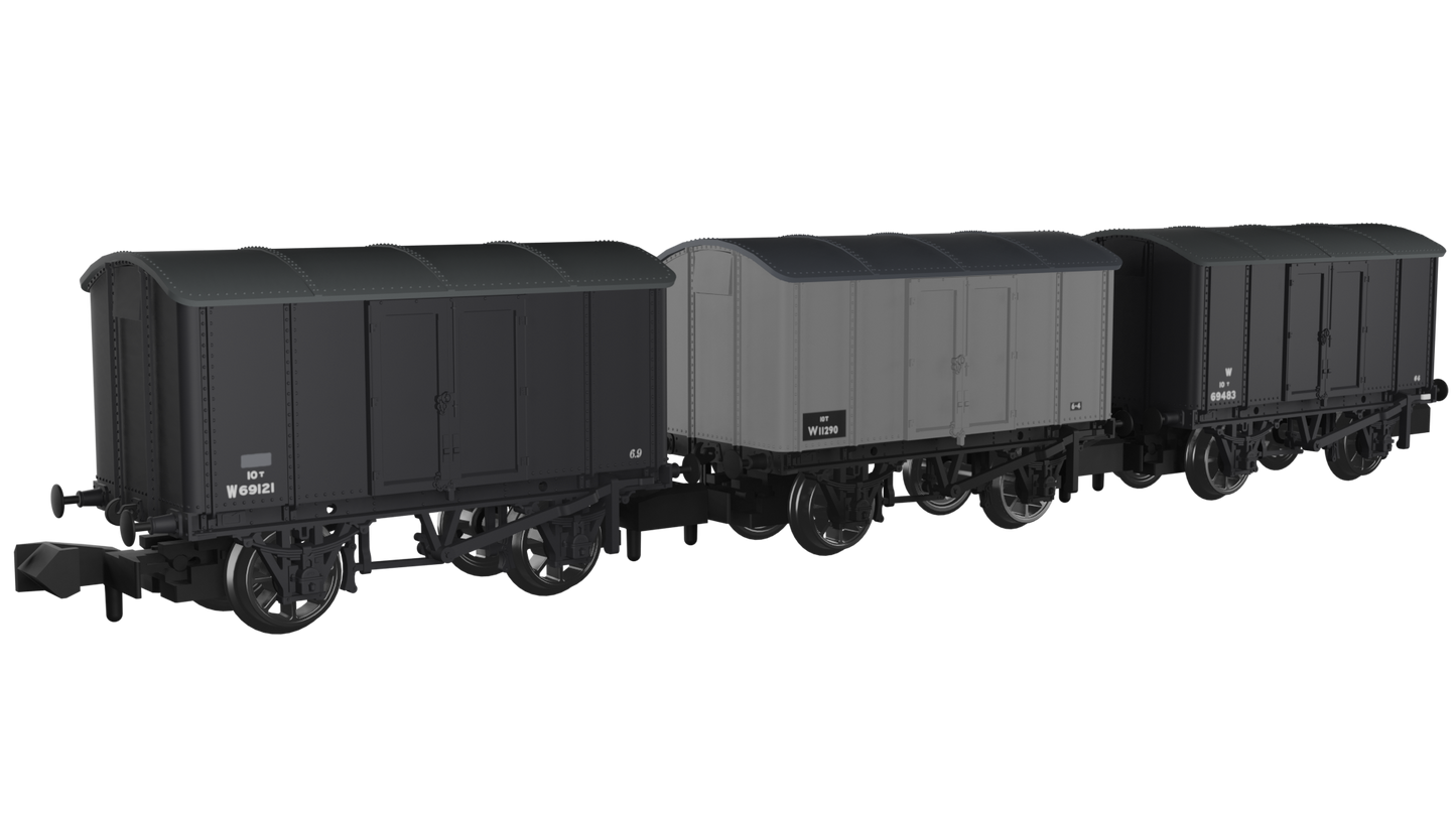 Rapido Trains UK 961011 - Iron Mink - BR (W) Triple Pack