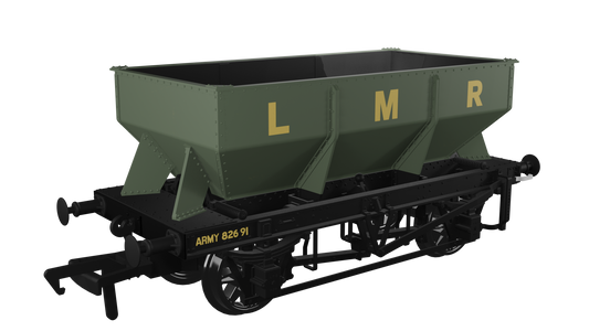 Rapido Trains UK 963015 - LMS Iron Ore Hopper – Longmoor Military Railway No.82691