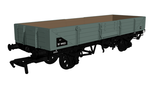 Rapido Trains UK 964010 - GWR ‘Open C’ – BR No.W99925