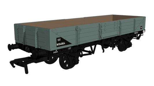 Rapido Trains UK 964012 - GWR ‘Open C’ – BR No.W94864