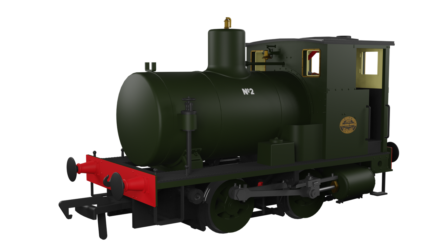 Rapido Trains UK 965501 - Andrew Barclay Fireless 0-4-0 Bowaters (Kent) No. 2 Works No. 1962 (SOUND FITTED)