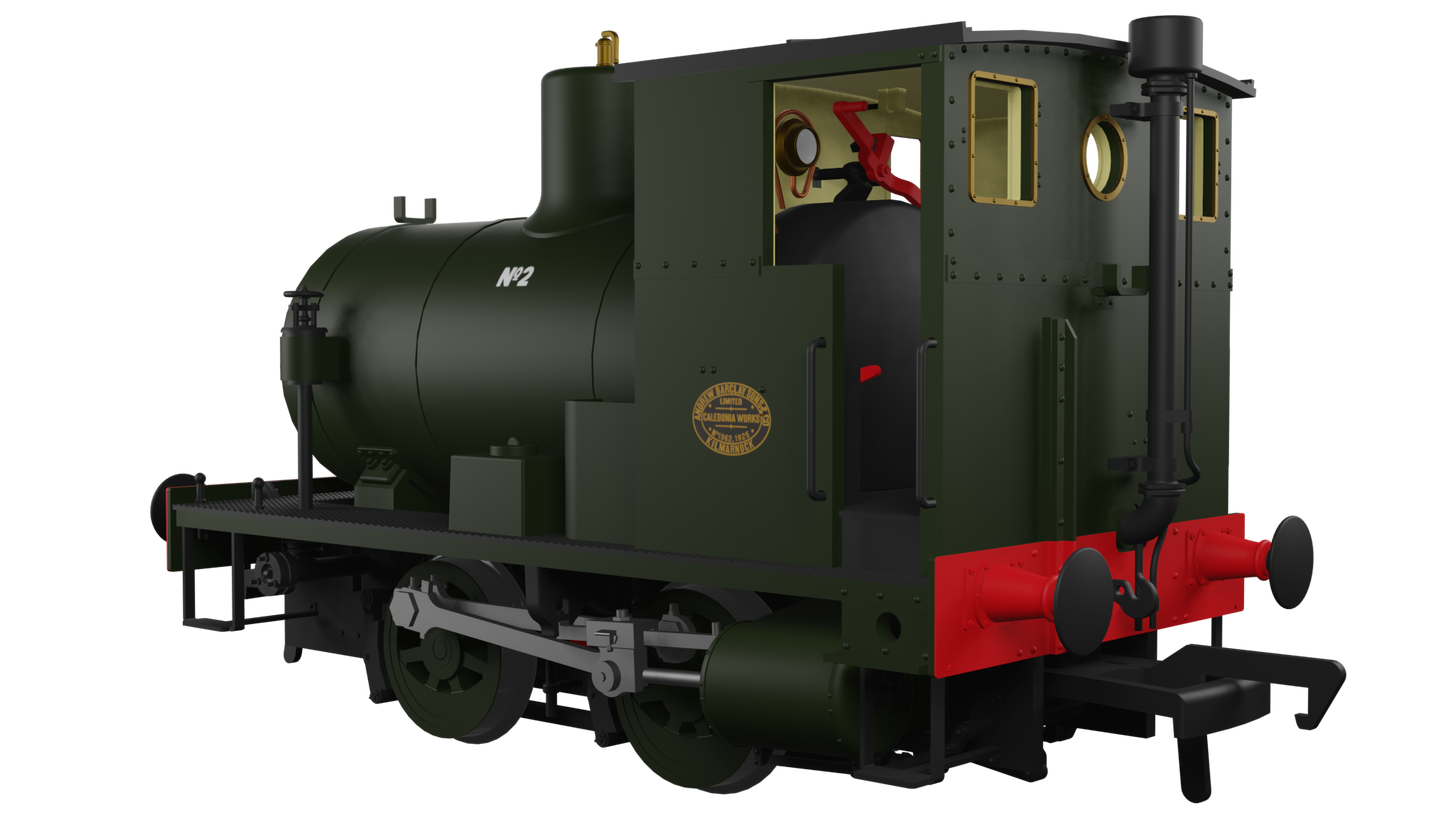 Rapido Trains UK 965501 - Andrew Barclay Fireless 0-4-0 Bowaters (Kent) No. 2 Works No. 1962 (SOUND FITTED)