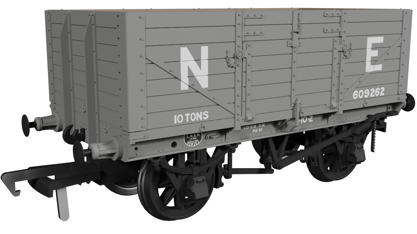 Rapido Trains 973003 - GER Dia.48 7-plank – LNER (pre-36) No.609262