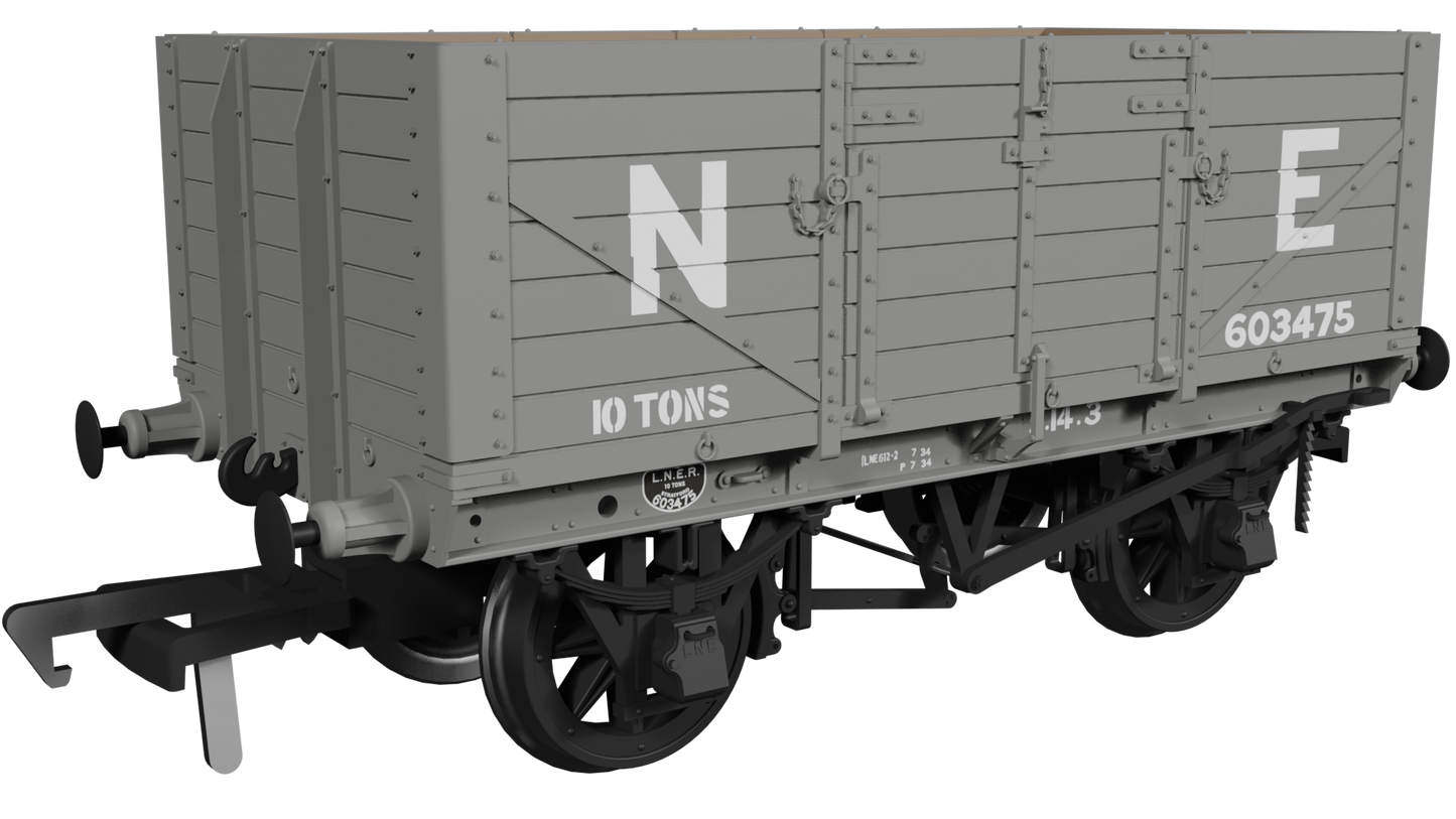 Rapido Trains 973004 - GER Dia.48 7-plank – LNER (Pre-36) No.603457