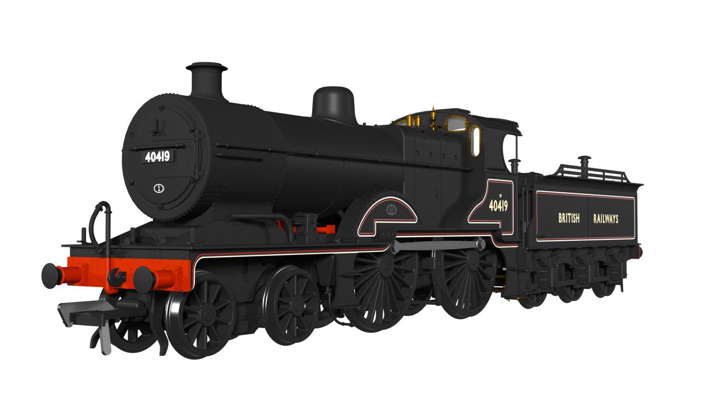 Rapido Trains UK 974009 - MR 483 BRITISH RAILWAYS Lined Black No. 40419 - DCC Ready