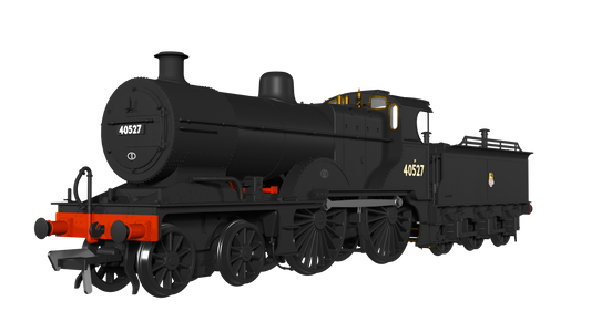 Rapido Trains UK 974510 - MR 483 BR Plain Black (Early Crest) No. 40527 - DCC SOUND FITTED