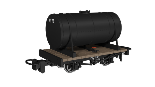 Rapido Trains 990101 - Cylindrical Tank – Plain Black No.15