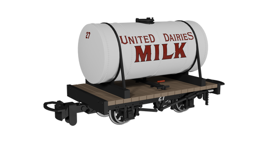 Rapido Trains 990103 - Cylindrical Tank – United Dairies No.27