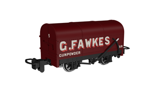 Rapido Trains 990206 - Gunpowder Van – G. Fawkes Gunpowder No.5