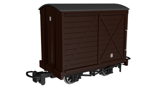 Rapido Trains 990302 - Covered Van - Plain Brown No.8