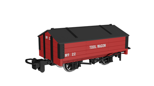 Rapido Trains 990406 - Peaked Roof Van – Tool Wagon No.22