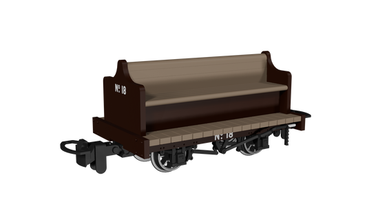 Rapido Trains 990501 - Manrider – Plain Brown No.18