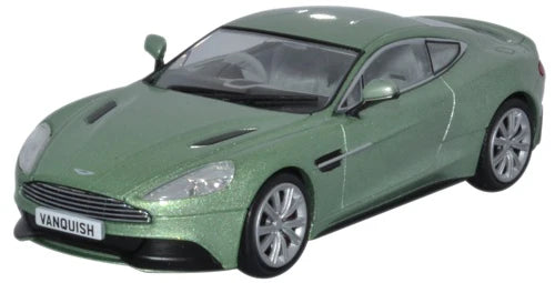 Oxford Diecast AMV001 - Aston Martin Vanquish Coupe Appletree Green