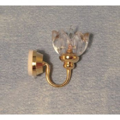 Streets Ahead DE117A - Lily Wall Lamp Clear Shade