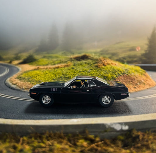 Scalextric C4595 - Plymouth Barracuda - John Wick Chapter 4