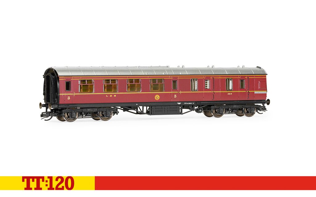 Hornby TT4009 - LMS 57' Corridor Brake Third No.5619