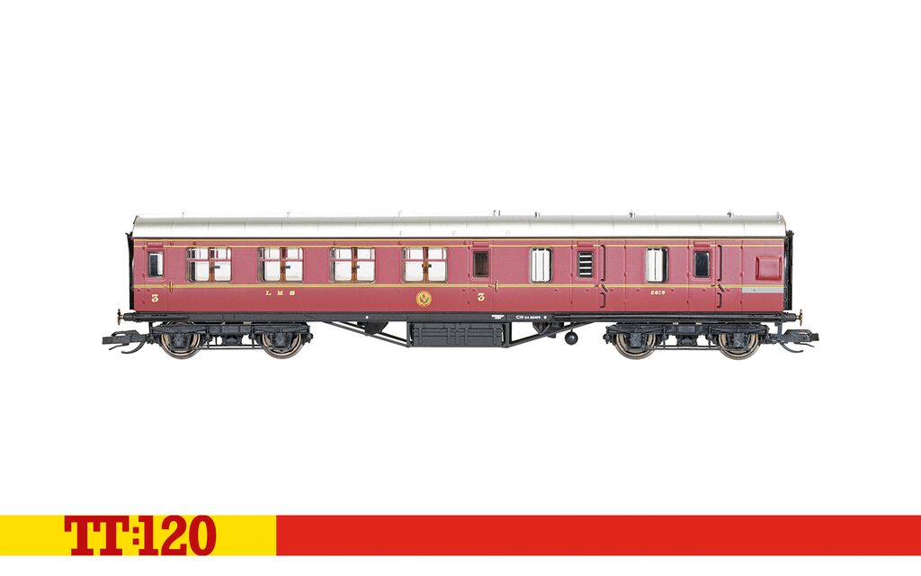 Hornby TT4009 - LMS 57' Corridor Brake Third No.5619