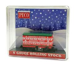 Peco NR2011XM - N Gauge BR Vanfit Wagon Christmas 2024