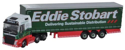 Oxford Diecast NVOL4001 - Volvo FH4 Curtainside Eddie Stobart