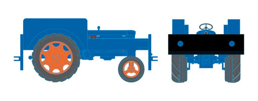 Oxford Rail 76FTRS001 - Fordson Tractor Rail Shunter (Blue)