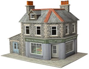 Metcalfe PO309 - Scale Corner Shop / Pub – Stone