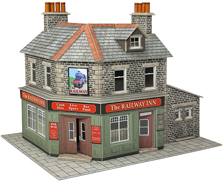 Metcalfe PO309 - Scale Corner Shop / Pub – Stone
