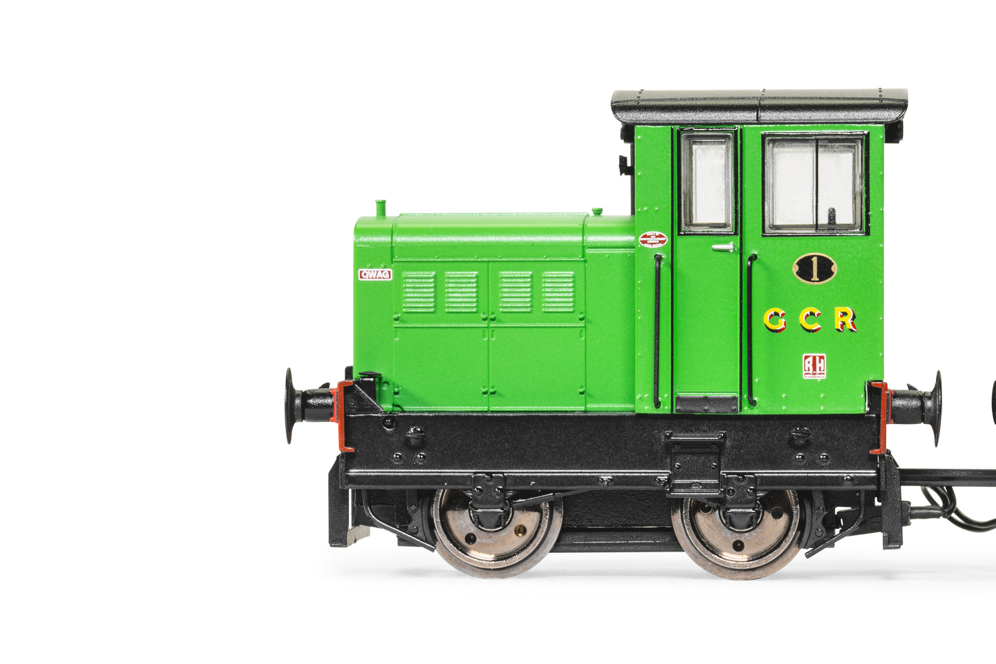 Hornby R30012 - GCR Ruston & Hornsby 48DS 0-4-0 & Flatbed Wagon 'Qwag' No. 1