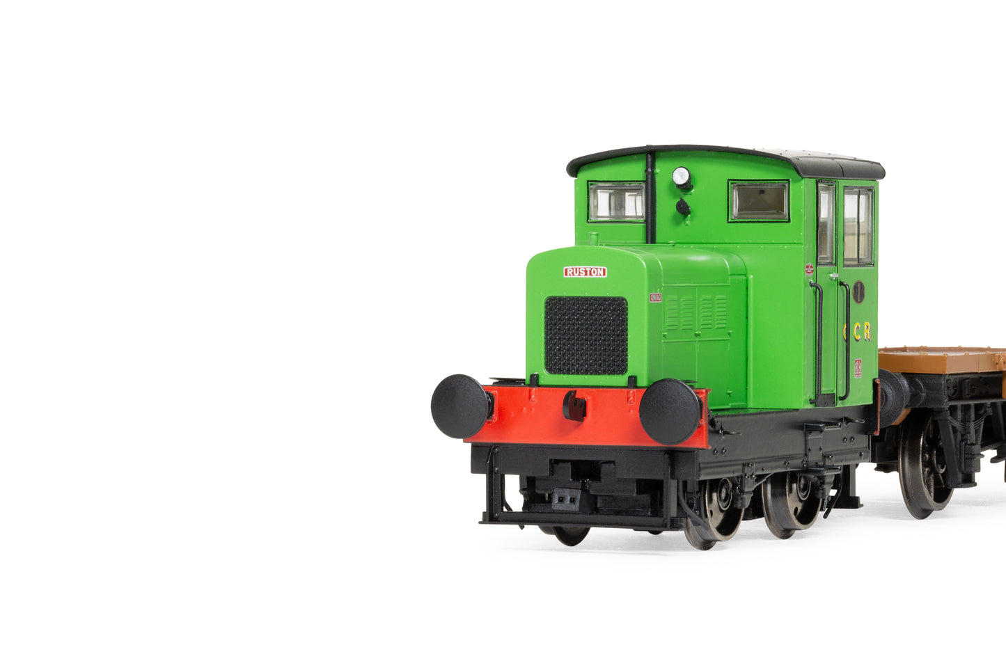 Hornby R30012 - GCR Ruston & Hornsby 48DS 0-4-0 & Flatbed Wagon 'Qwag' No. 1