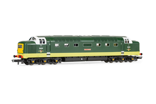 Hornby R30048TXS - Railroad Plus (enhanced Livery) BR Class 55 Co-Co 'Ballymoss' No. D9018 (WITH SOUND)