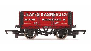 Hornby R6815 - 6 Plank Wagon, Jeayes Kasner & Co. No 107