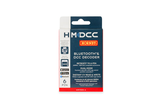 Hornby R7321 - HM7000-6 BLE Decoder (6 Pin - NO Sound)