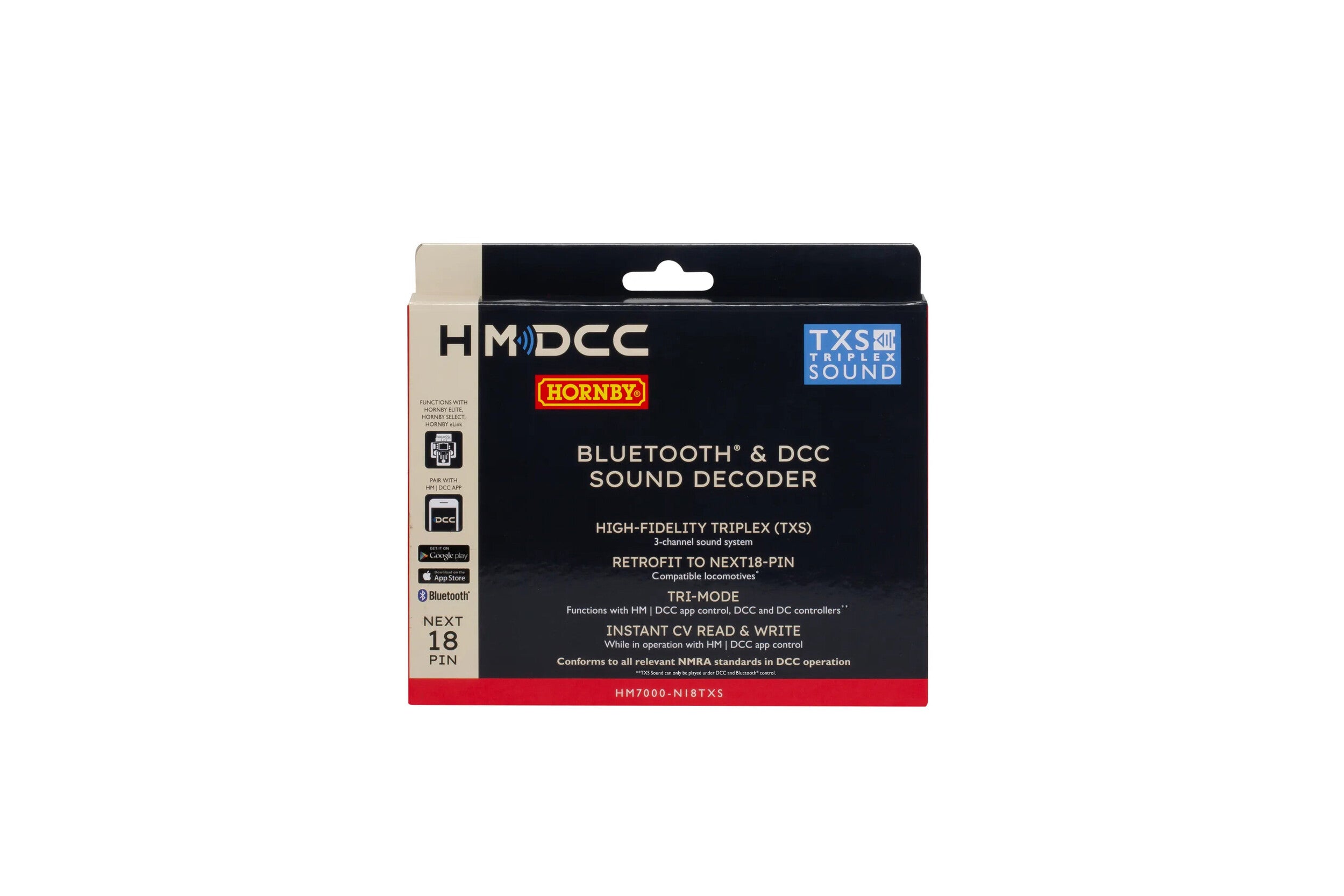 18 Pin Dcc Decoder Hornby R7345 - HM7000-N18TXS Next-18-Pin Bluetooth & DCC Sound Decoder ...