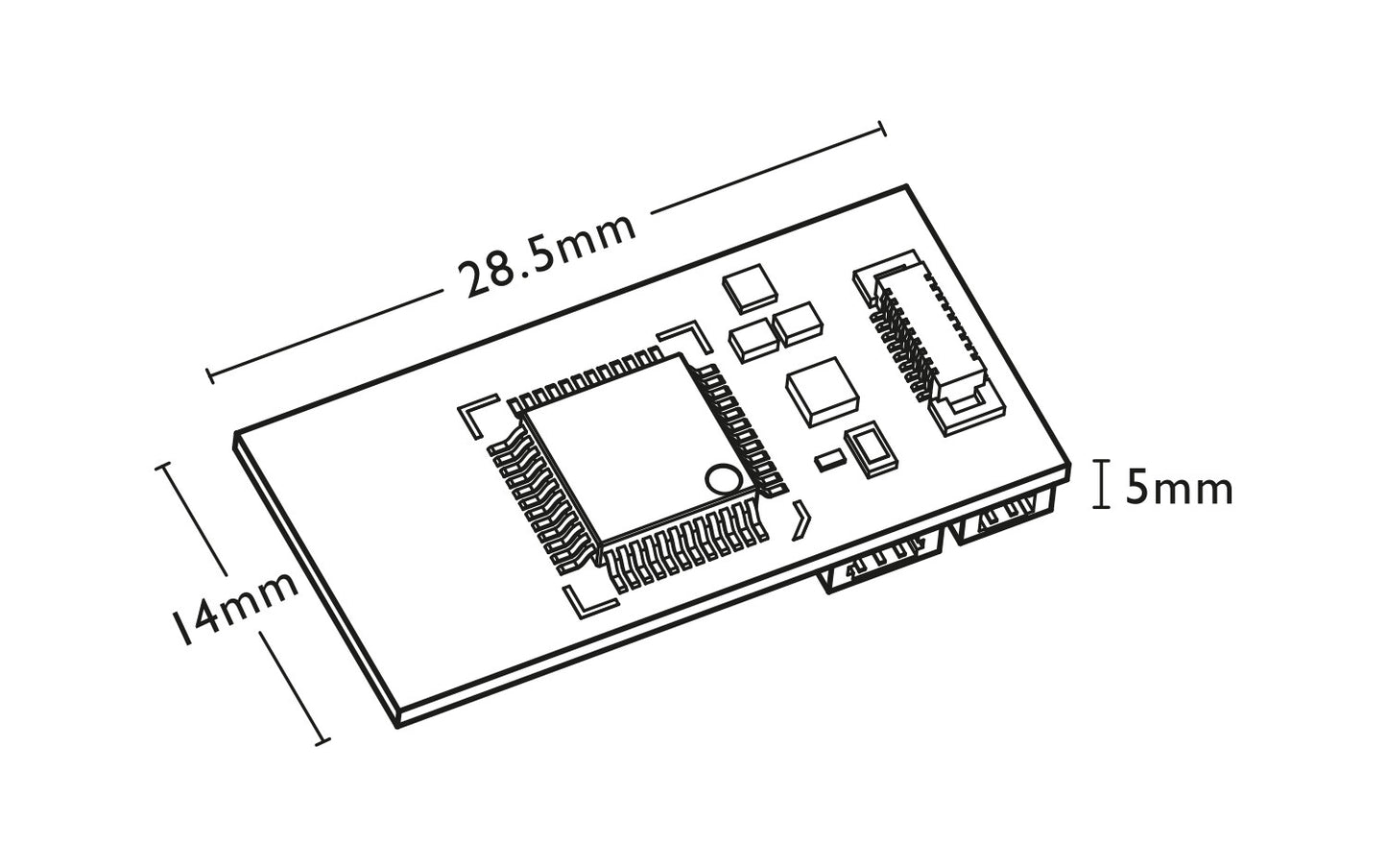 Hornby R7345 - HM7000-N18TXS  Next-18-Pin Bluetooth & DCC Sound Decoder