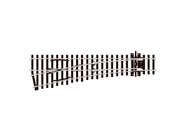 Peco SL-E192 - Turnout, Small Radius, Left Hand