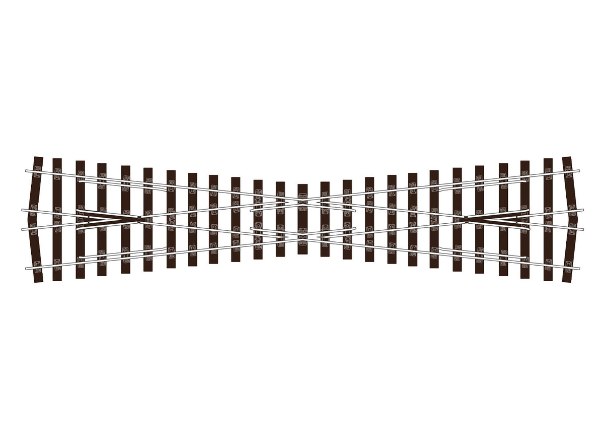 Peco SLU1194 -  OO Bullhead Long Crossing - UNIFROG