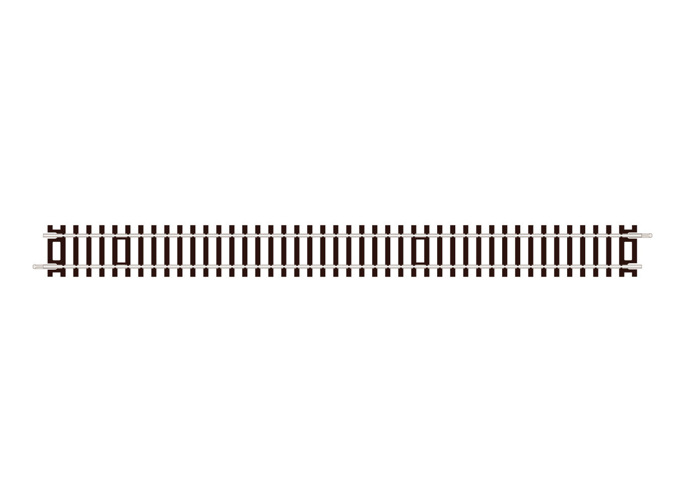 Peco ST-201 - OO/HO Gauge, Double Straight