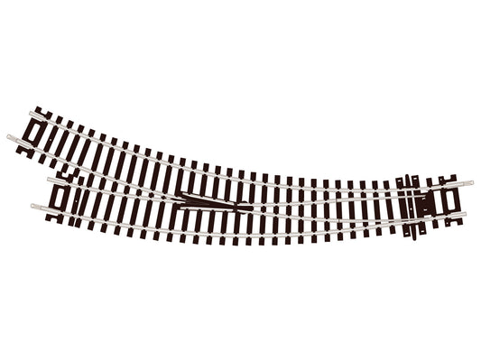 Peco ST244 - OO/HO Right hand Curved Turnout