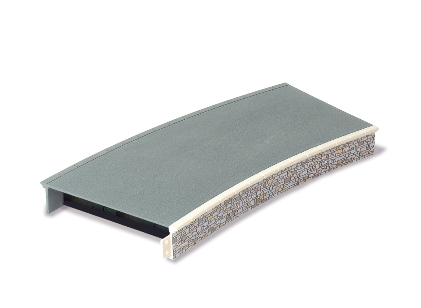 Peco ST293 - OO Gauge Platform Curved, Stone