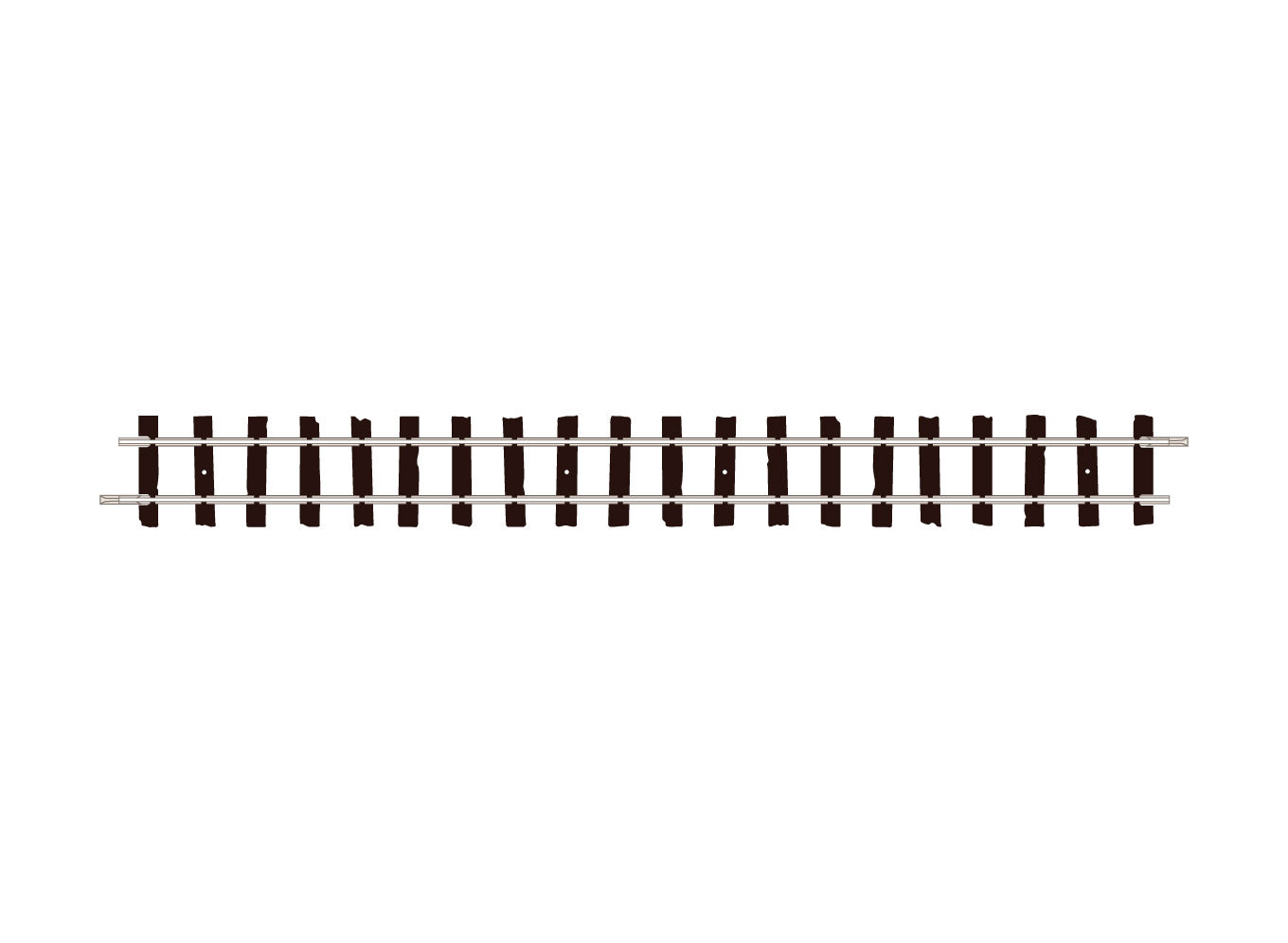 Peco ST411 - Setrack 00-9 Double Straight (4)