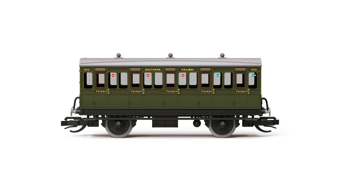 Hornby TT4052 - SR - 4 Wheel - '1910' - Third Class Coach