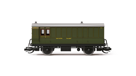 Hornby TT4054 - SR - 4 Wheel - '766' - Passenger Brake Coach