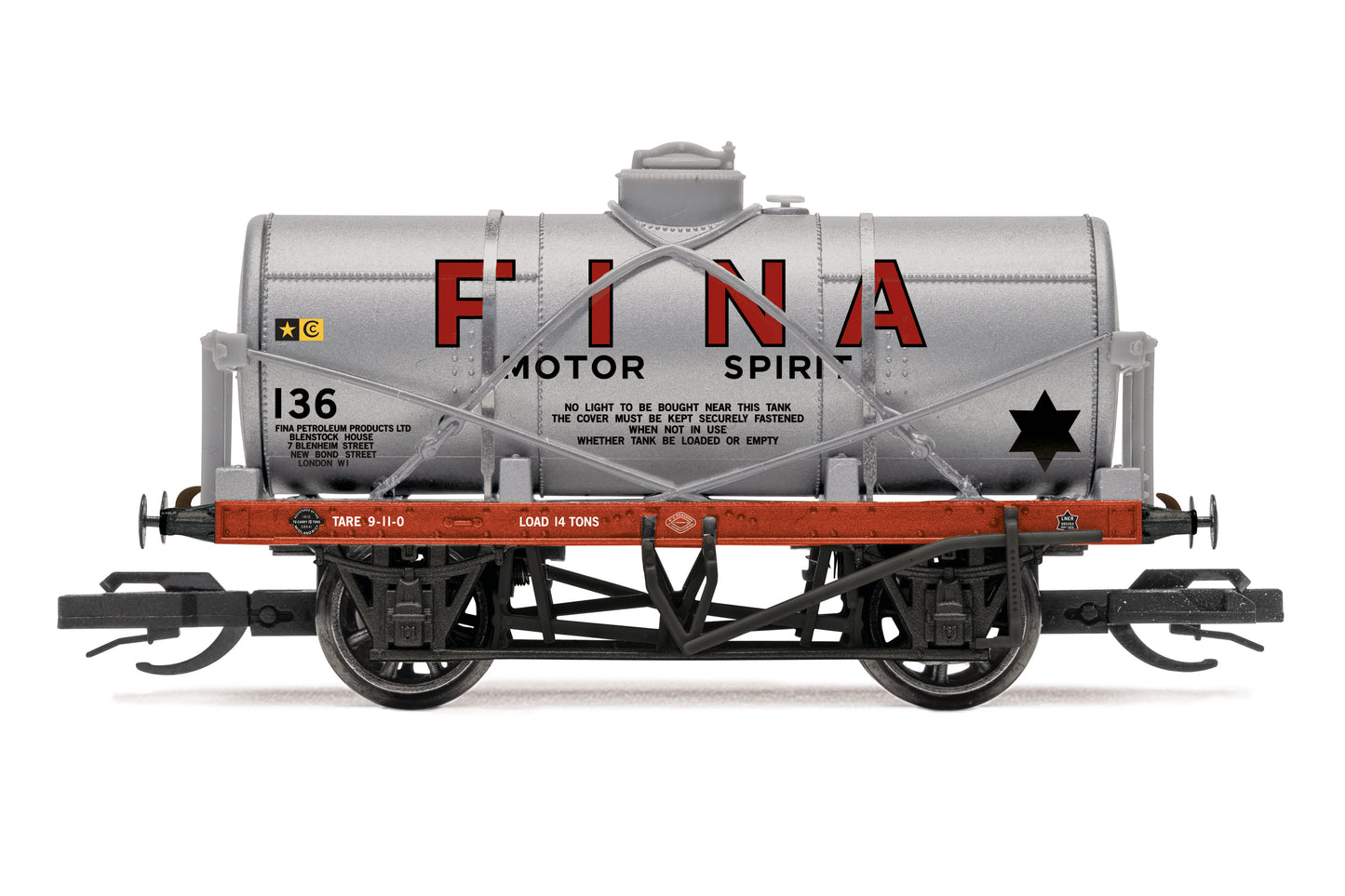 Hornby TT6047 - Fina '136' - 12T Tank Wagon